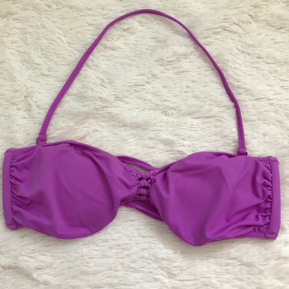Victoria’s Secret PINK Bandeau Halter Bikini Top Y2K
